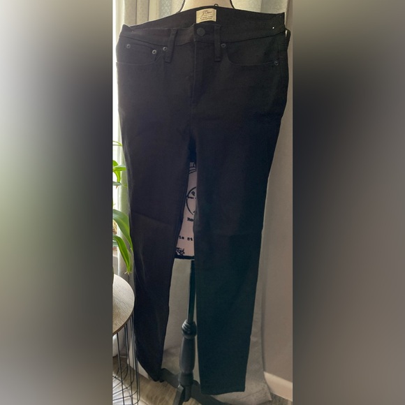 NW J Crew High Rise Black Jeans - Picture 2 of 7